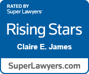 Rising Stars badge for Claire James