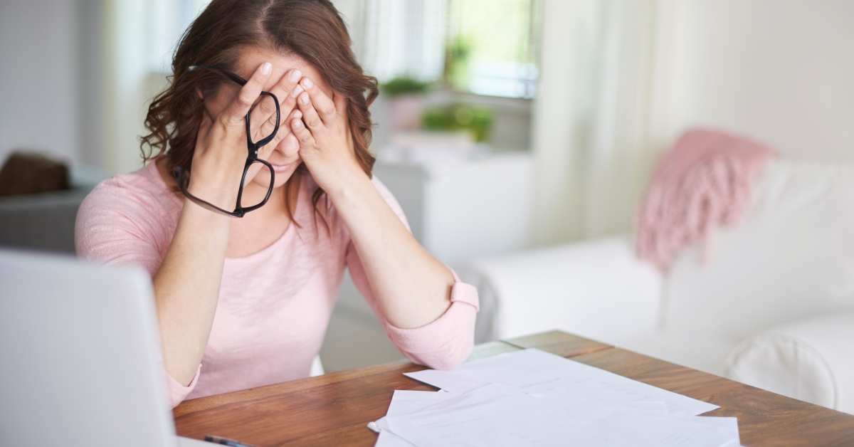 Woman frustrated after search for Will woman paperwork 1200x628 1